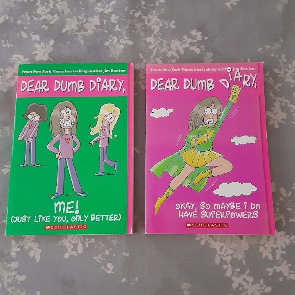 Dear Dumb Diary - Scholastic - set of (2) books